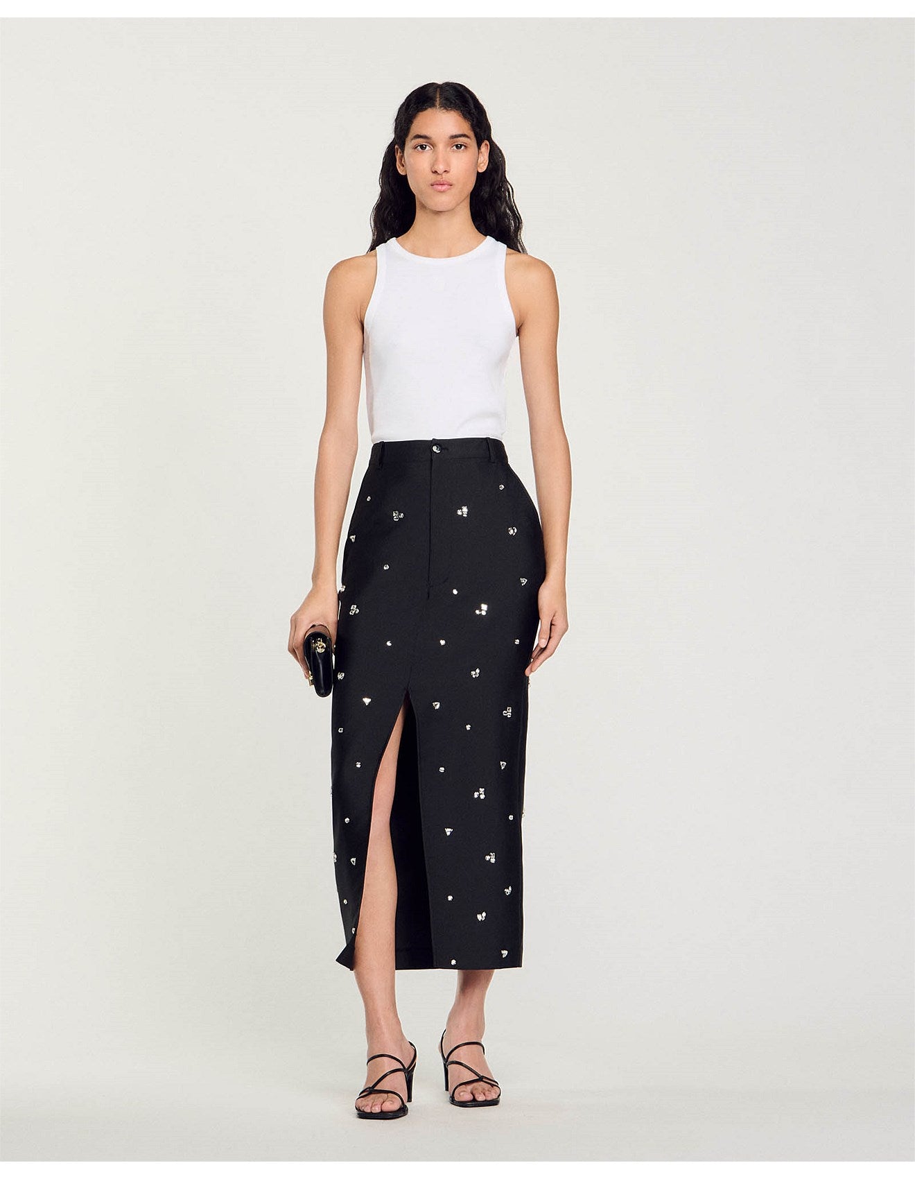 Interstellar Embellished Skirt