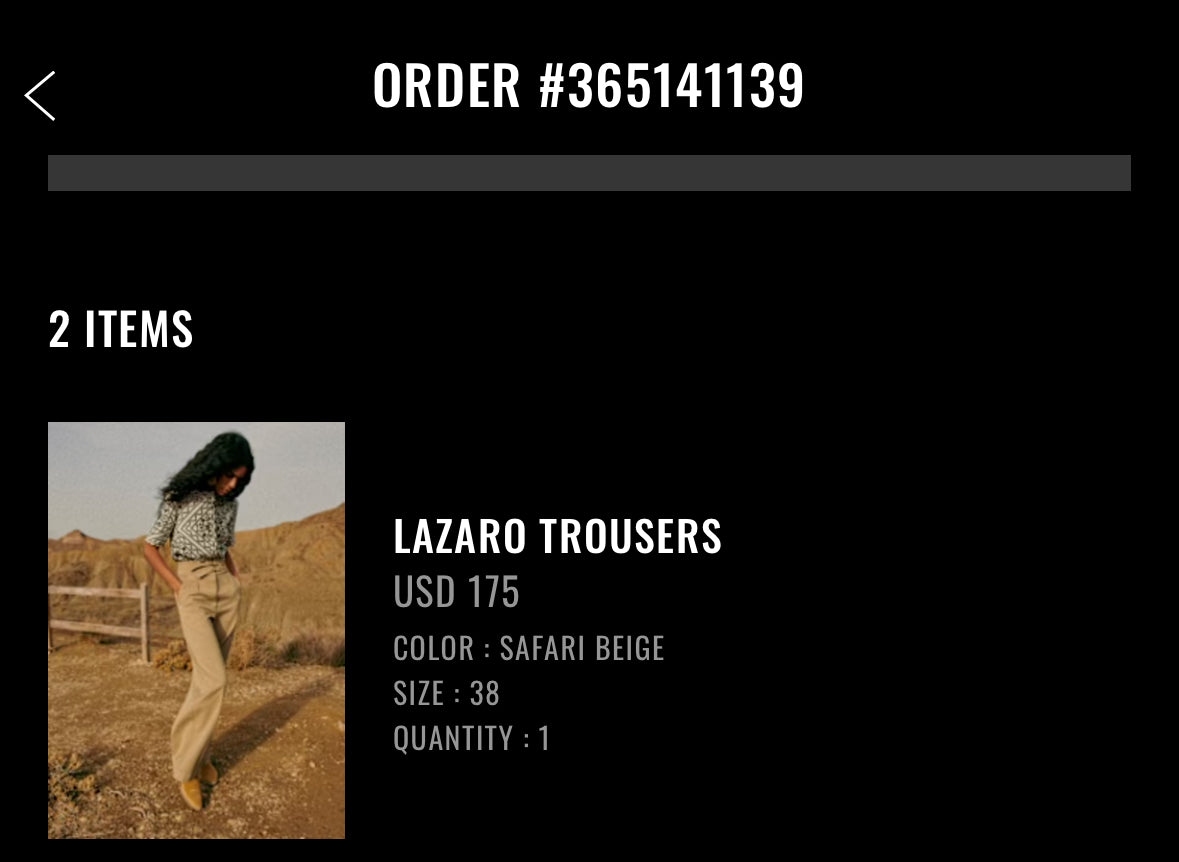 Lazaro Trousers Sezane