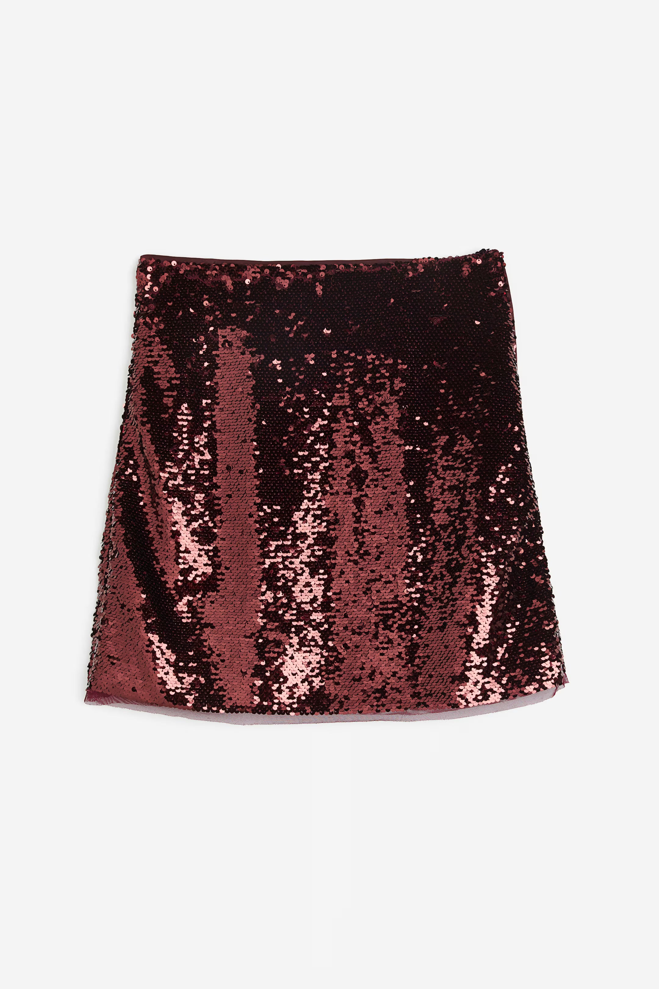 Burgundy Skirt